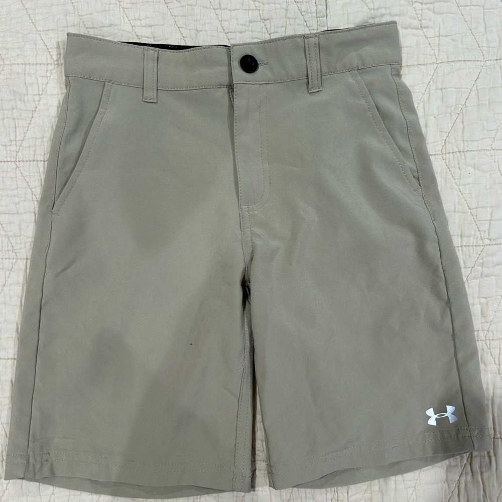 Under Armour Kids Tan Shorts